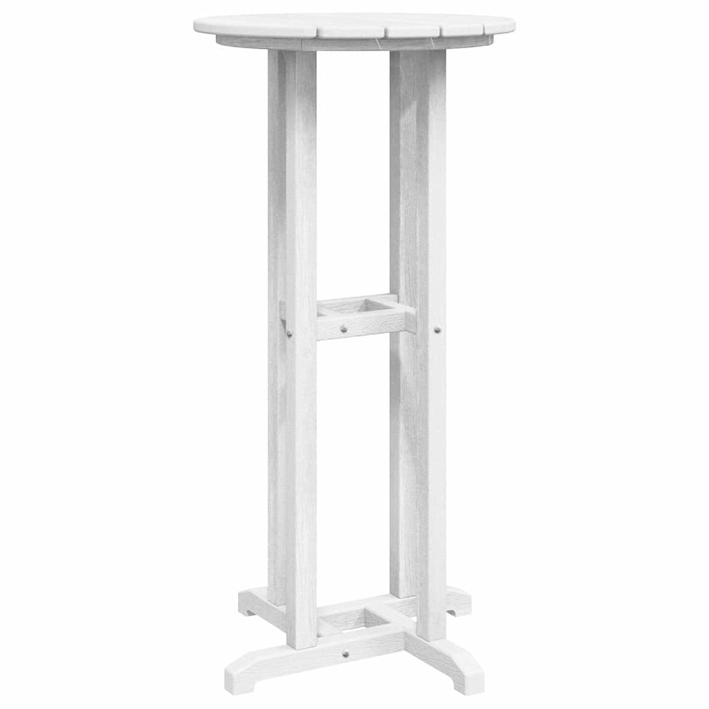 Bartafel Wit 55 x 55 x 107 cm Polyetheen is nu te koop bij PeponiXL, paradijselijk wonen!