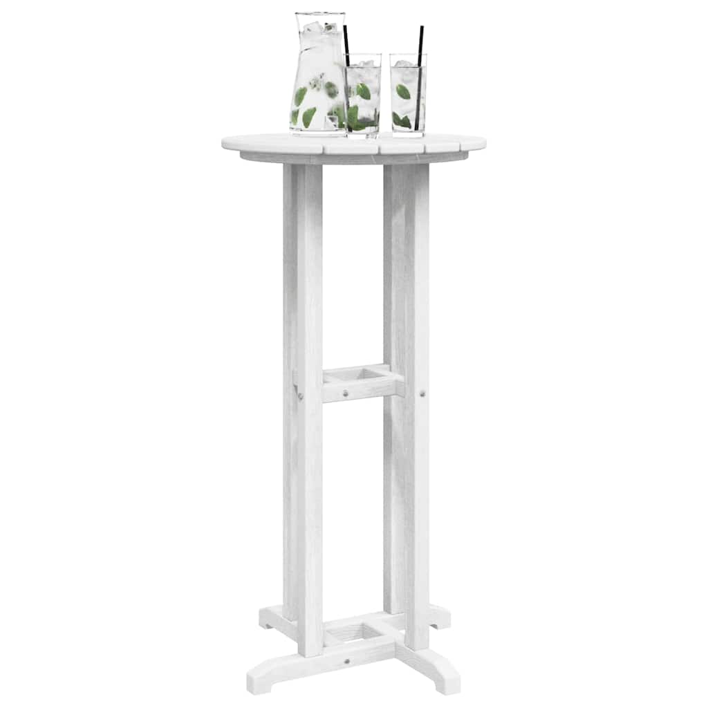 Bartafel Wit 55 x 55 x 107 cm Polyetheen is nu te koop bij PeponiXL, paradijselijk wonen!