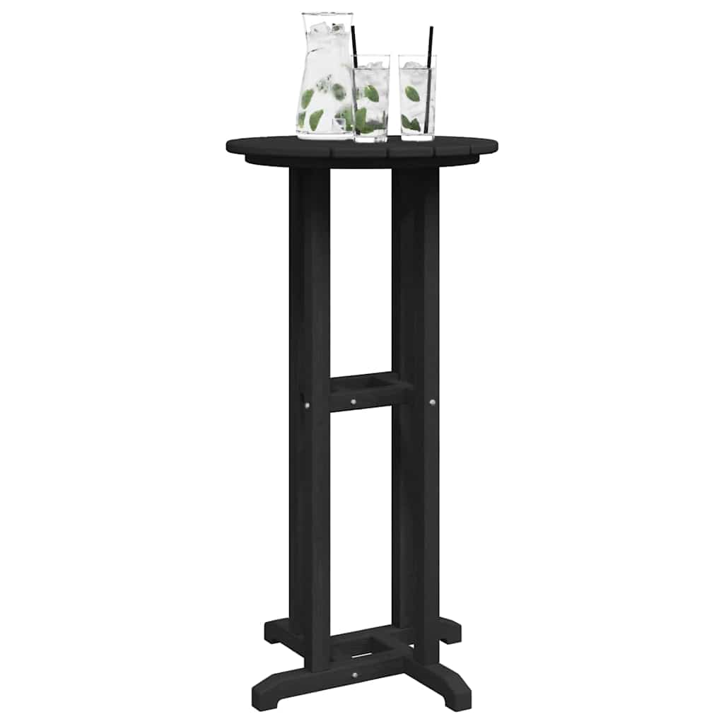 Bartafel Zwart 55 x 55 x 107 cm Polyetheen is nu te koop bij PeponiXL, paradijselijk wonen!