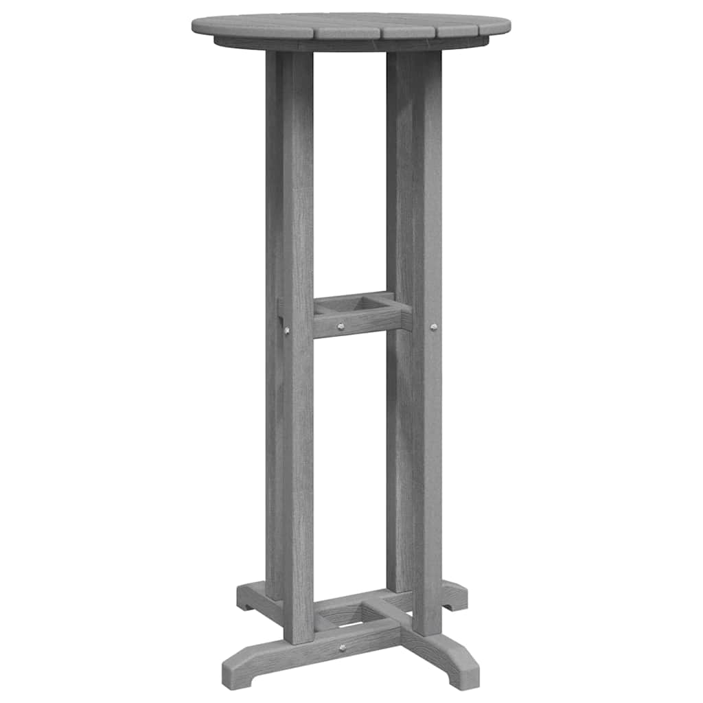 Bartafel Lichtgrijs 55 x 55 x 107 cm Polyetheen is nu te koop bij PeponiXL, paradijselijk wonen!