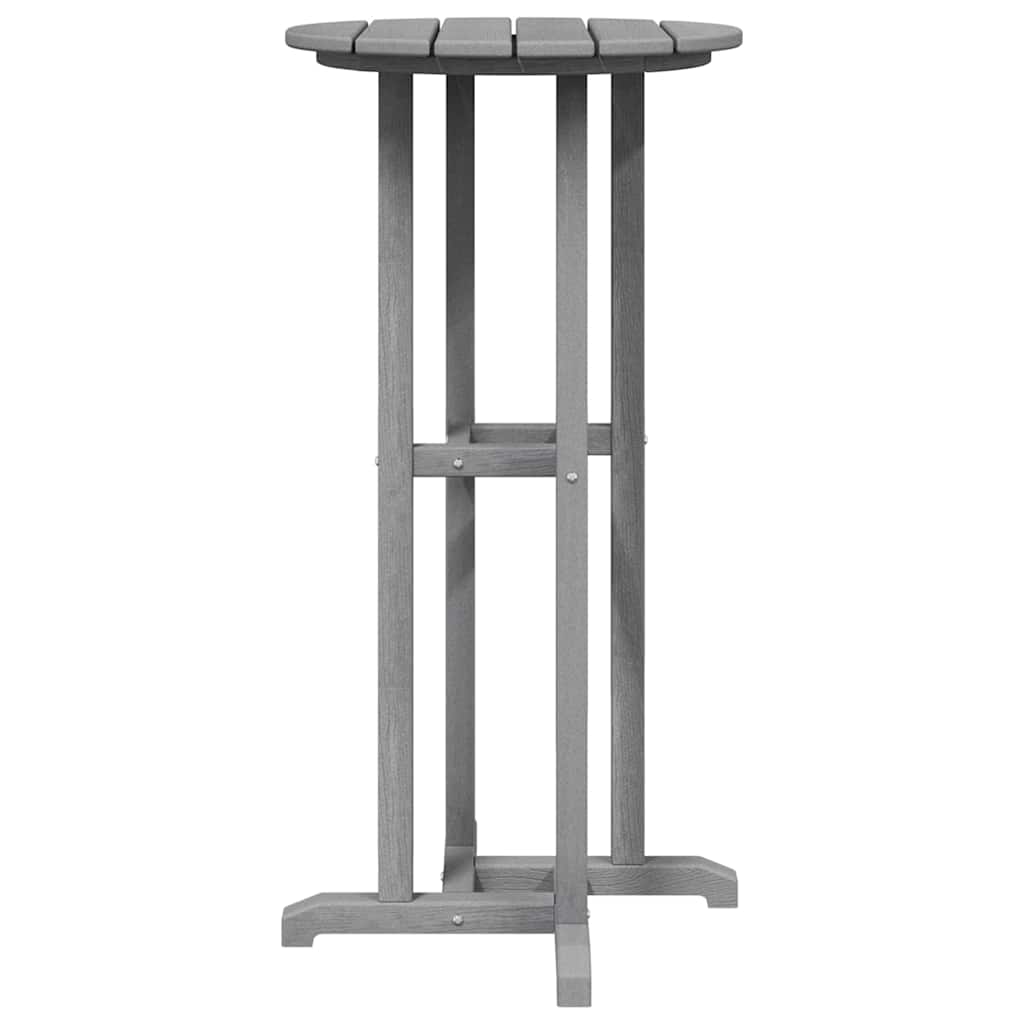 Bartafel Lichtgrijs 55 x 55 x 107 cm Polyetheen is nu te koop bij PeponiXL, paradijselijk wonen!
