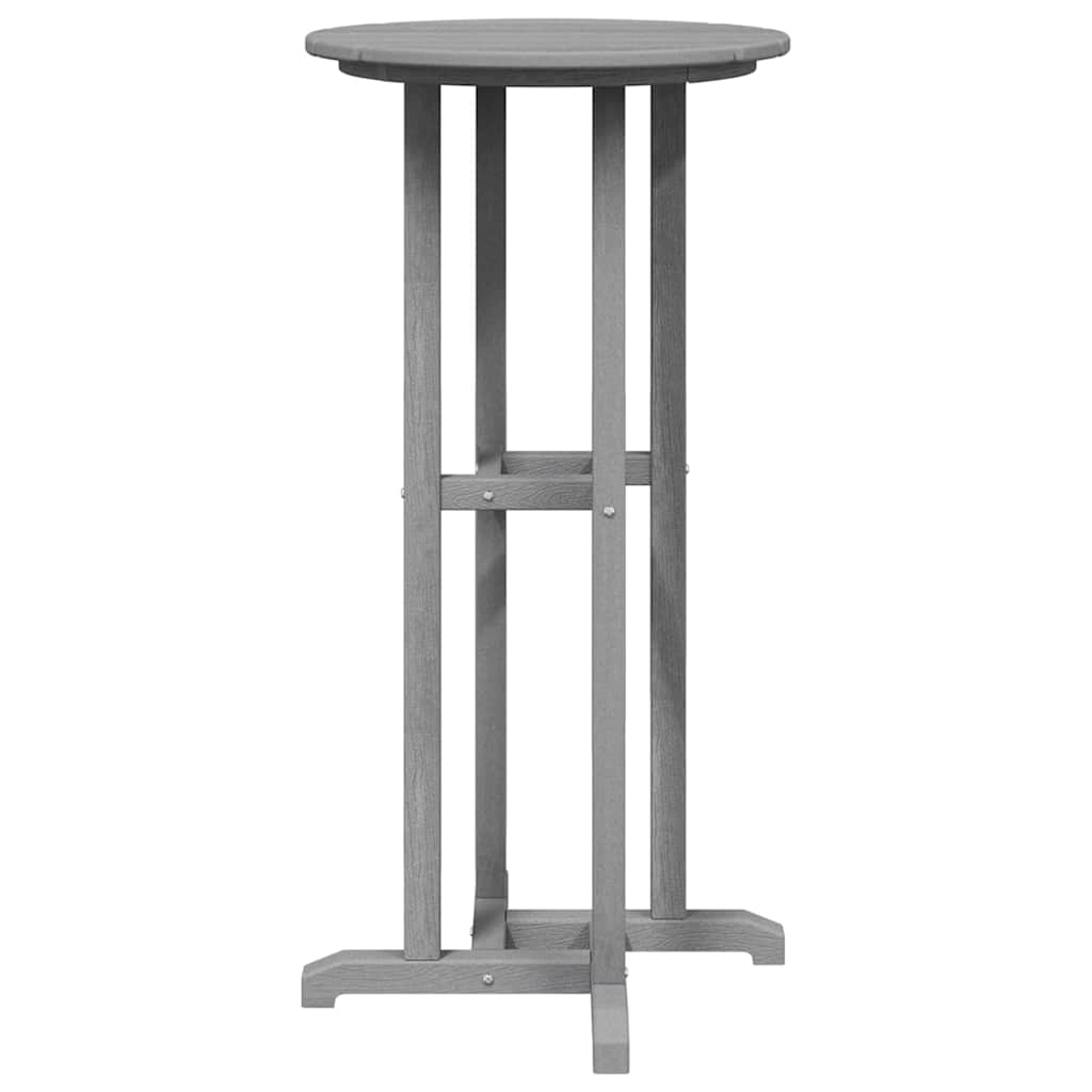 Bartafel Lichtgrijs 55 x 55 x 107 cm Polyetheen is nu te koop bij PeponiXL, paradijselijk wonen!