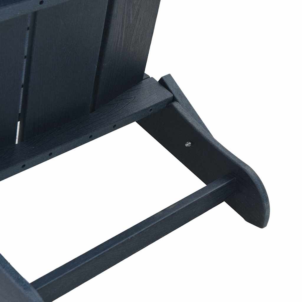 Vouw Adirondack Stoel Marineblauw 80,5 x 74,5 x 92 cm HDPE is nu te koop bij PeponiXL, paradijselijk wonen!