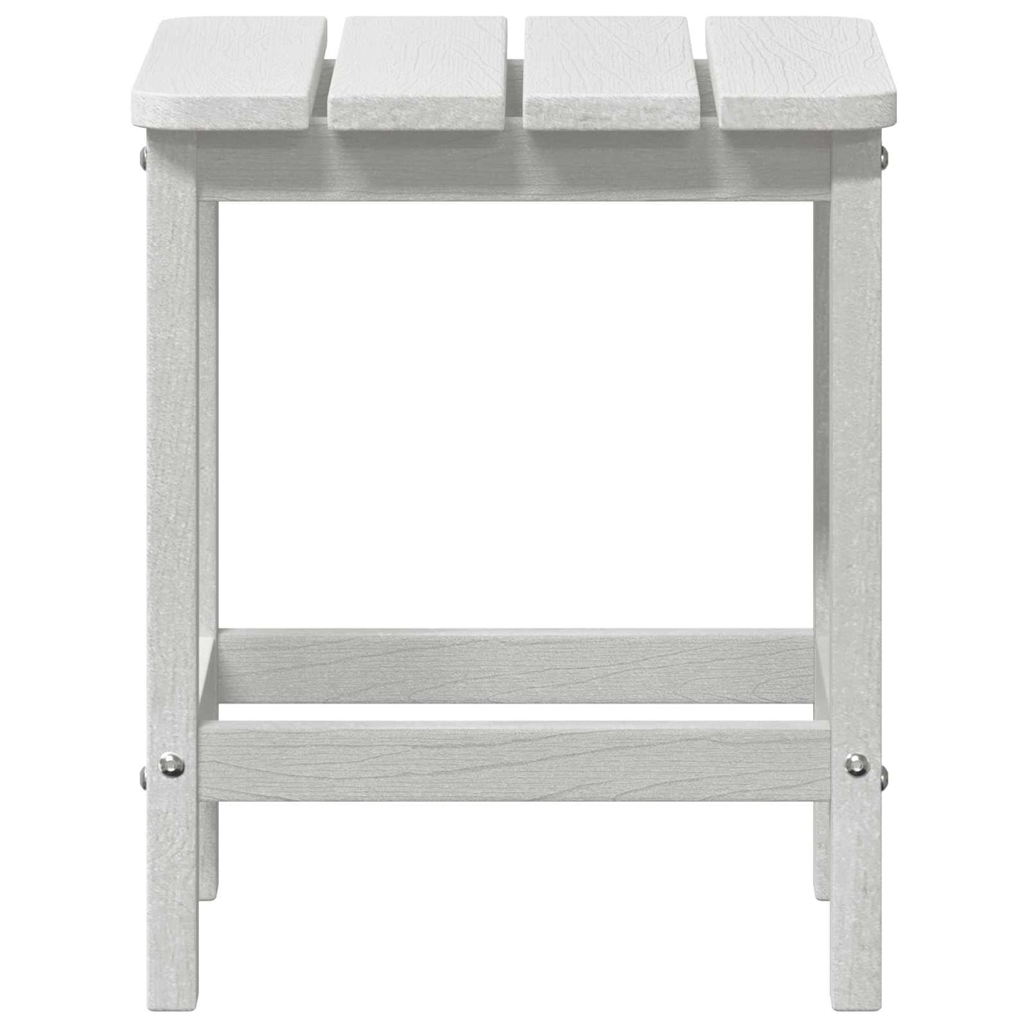 Bijzettafel Wit 38 x 38 x 46 cm Polyetheen is nu te koop bij PeponiXL, paradijselijk wonen!