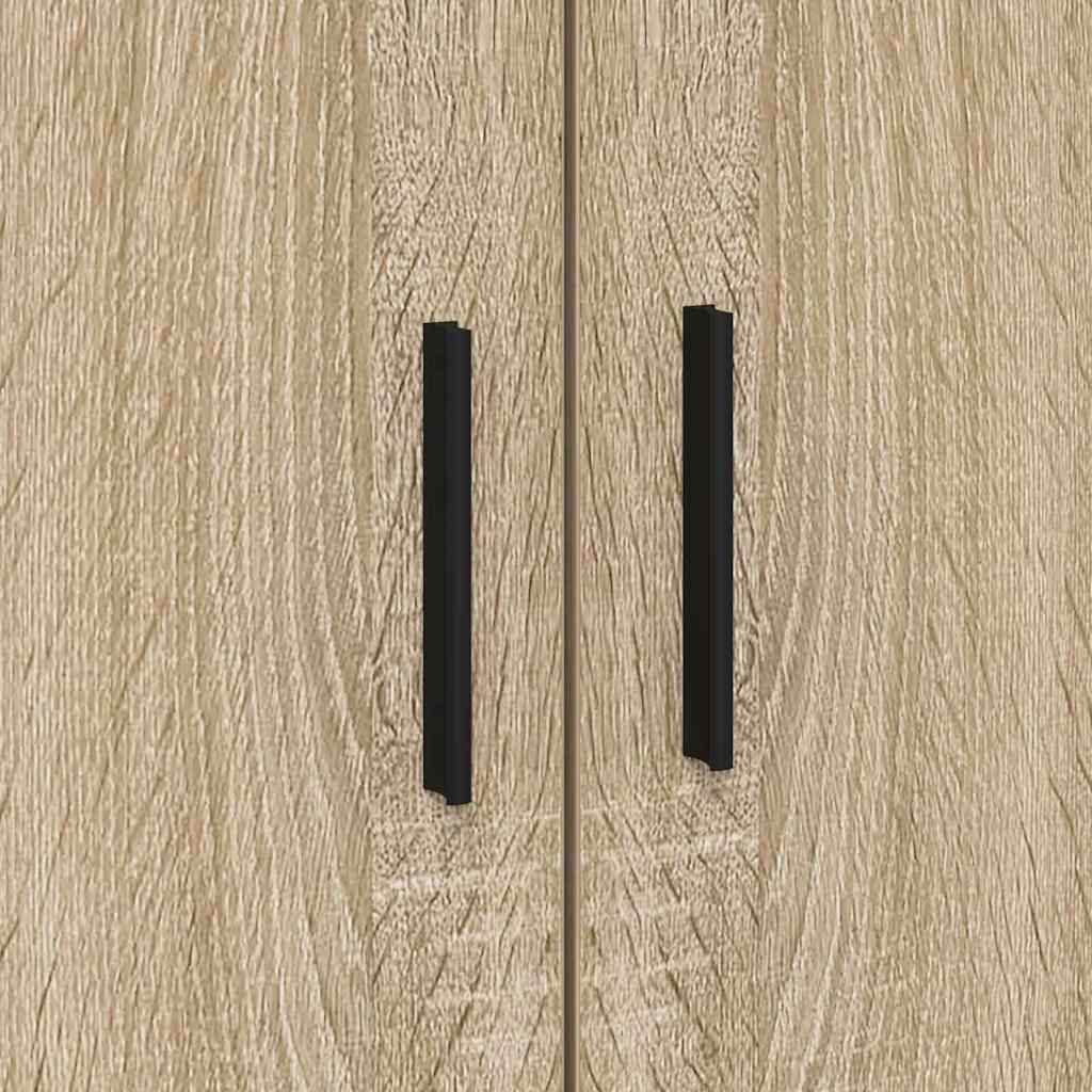 Bedframe met lade Sonoma Eiken 90 x 200 cm Bewerkt hout is nu te koop bij PeponiXL, paradijselijk wonen!