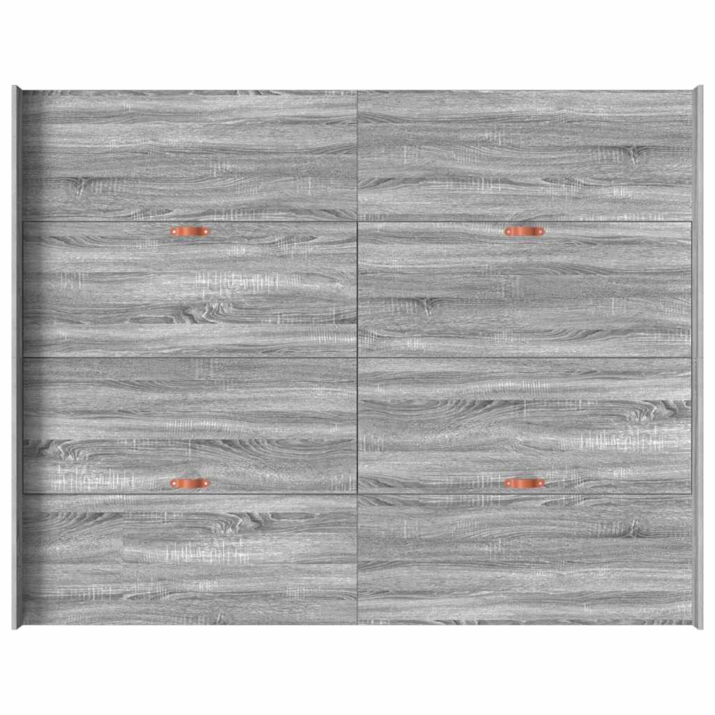 Opbergbedframe met lade Grijs Sonoma 150 x 200 cm Bewerkt hout is nu te koop bij PeponiXL, paradijselijk wonen!