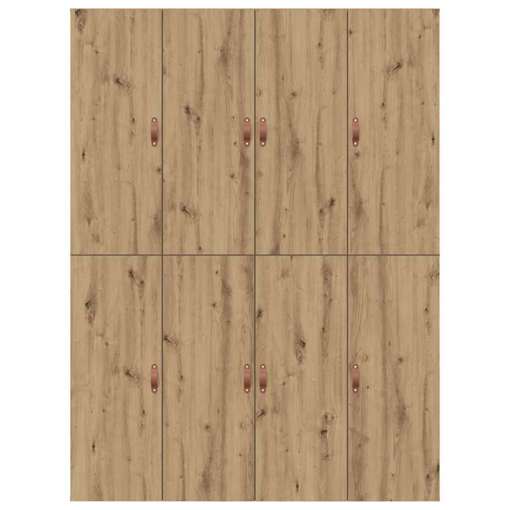 Opbergbedframe Artisan Eiken 150 x 200 cm Bewerkt hout is nu te koop bij PeponiXL, paradijselijk wonen!