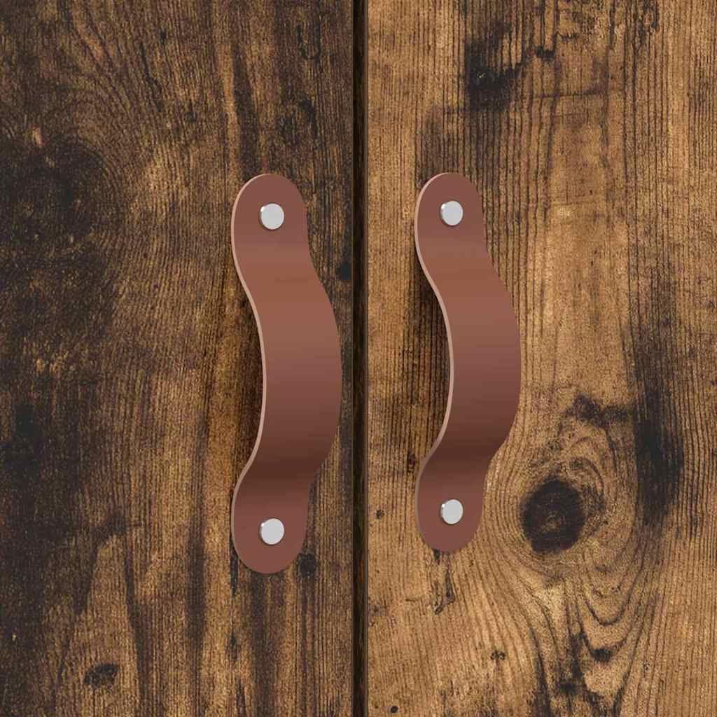 Opbergbedframe Gerookt eiken 140 x 190 cm Bewerkt hout is nu te koop bij PeponiXL, paradijselijk wonen!