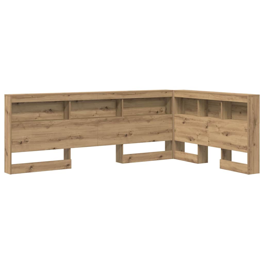 Opberghoofdbord Artisan Eiken Bewerkt hout is nu te koop bij PeponiXL, paradijselijk wonen!
