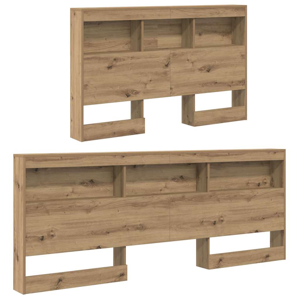 Opberghoofdbord Artisan Eiken Bewerkt hout is nu te koop bij PeponiXL, paradijselijk wonen!