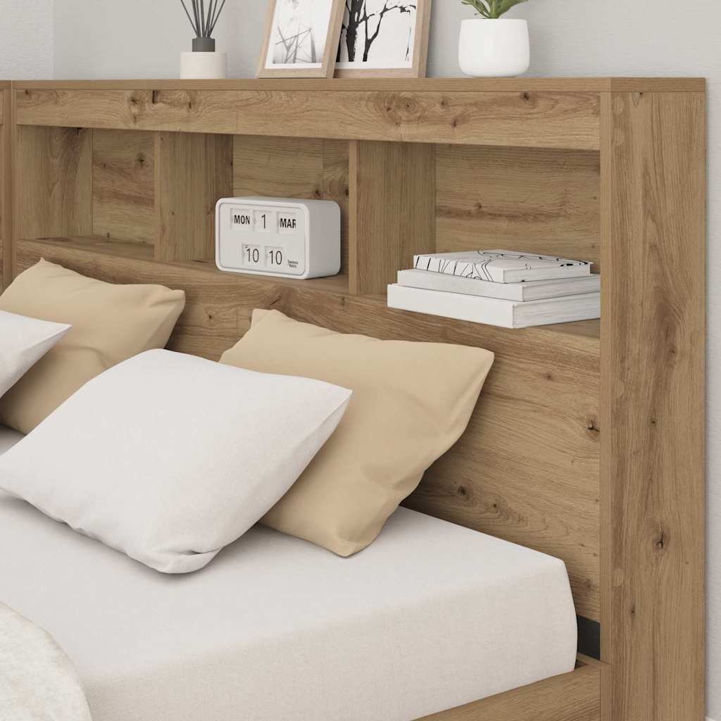 Opberghoofdbord Artisan Eiken Bewerkt hout is nu te koop bij PeponiXL, paradijselijk wonen!