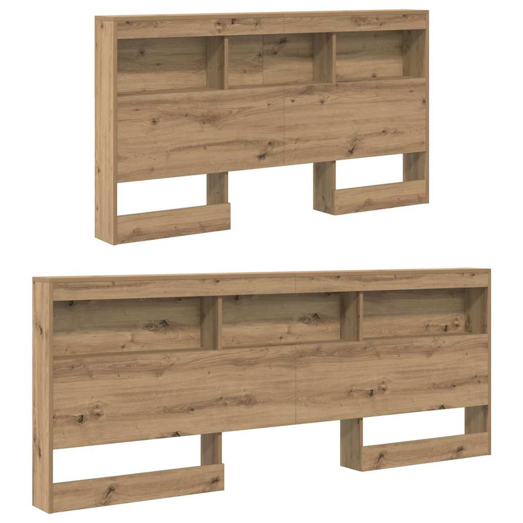 Opberghoofdbord Artisan Eiken Bewerkt hout is nu te koop bij PeponiXL, paradijselijk wonen!