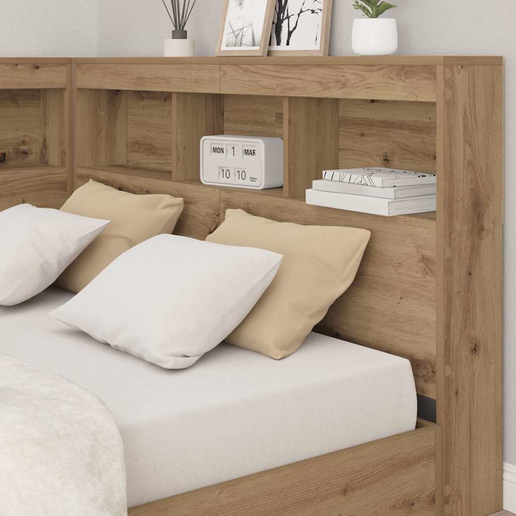 Opberghoofdbord Artisan Eiken Bewerkt hout is nu te koop bij PeponiXL, paradijselijk wonen!
