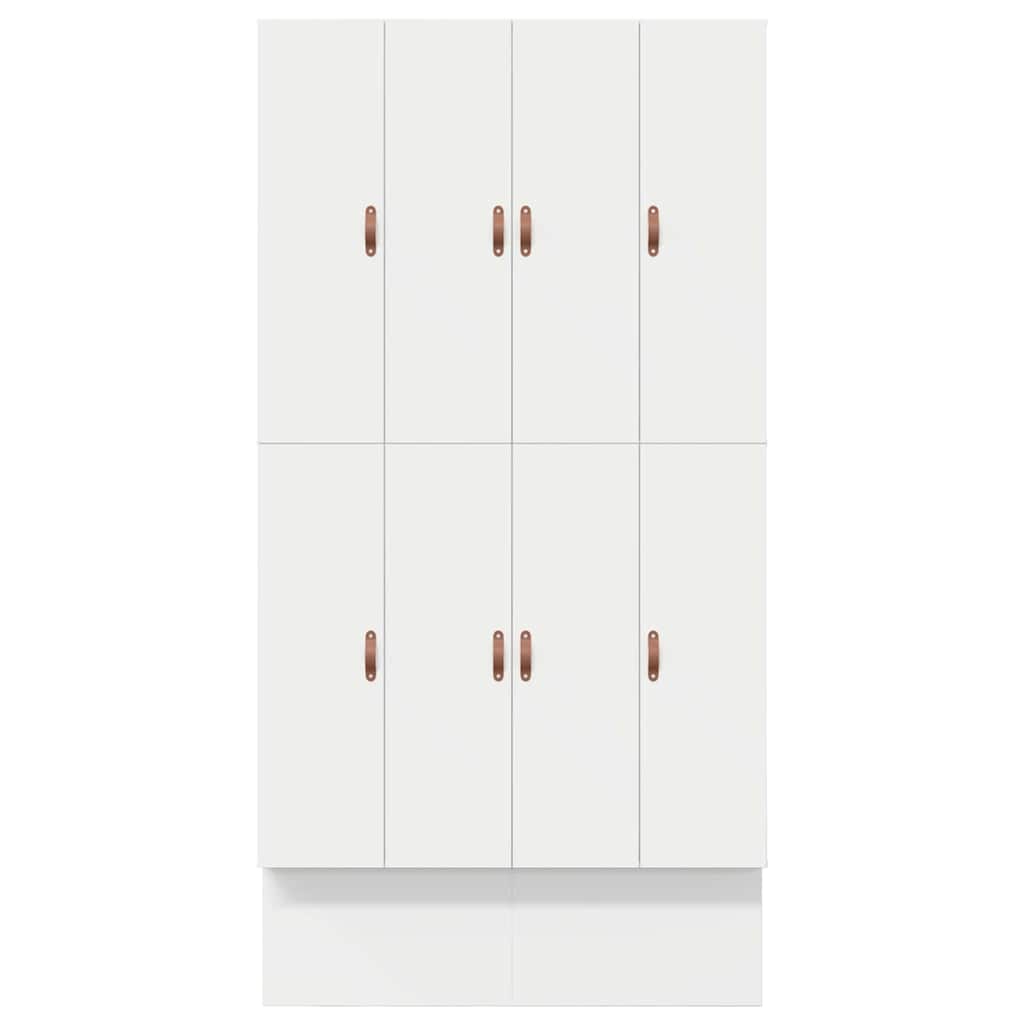 Opbergbedframe met lade met opslag Wit 120 cm Bewerkt hout is nu te koop bij PeponiXL, paradijselijk wonen!