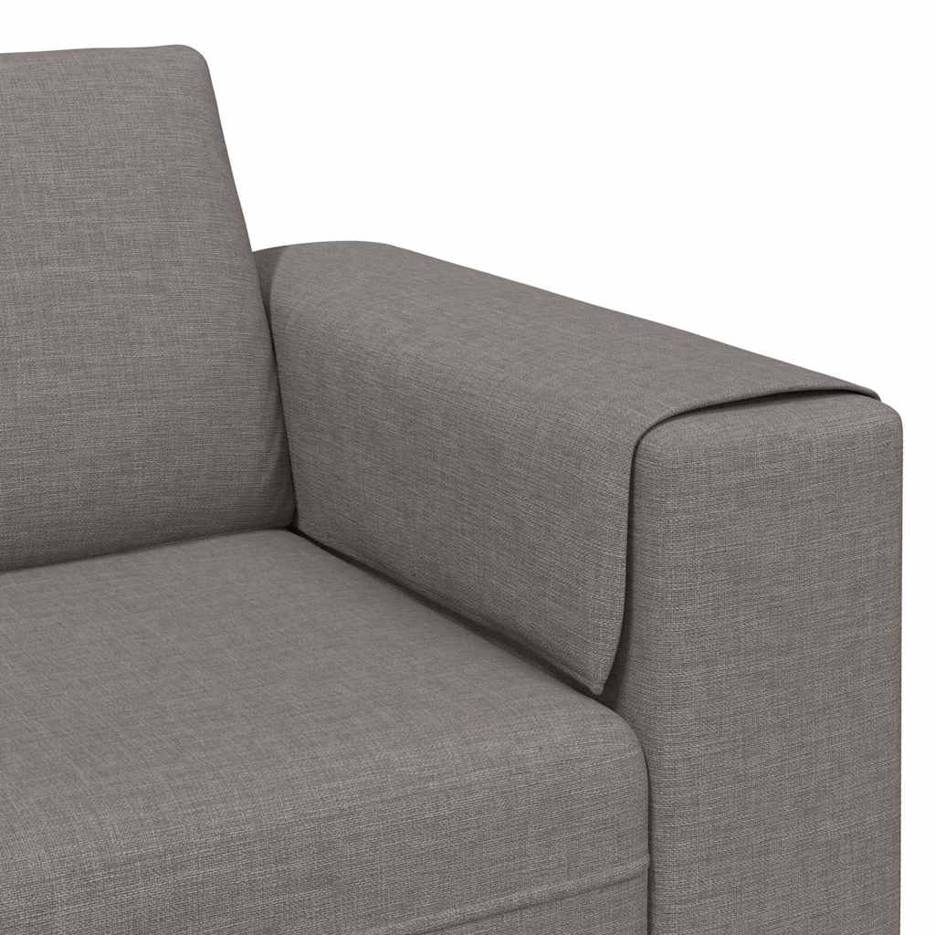 Woonkamer Bank Taupe 250 x 77 x 76 cm Polyester is nu te koop bij PeponiXL, paradijselijk wonen!