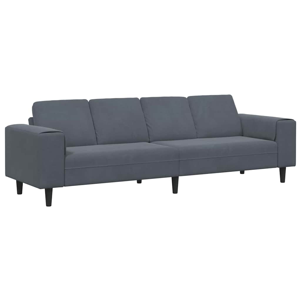 Woonkamer Bank Donkergrijs 250 x 77 x 76 cm is nu te koop bij PeponiXL, paradijselijk wonen!