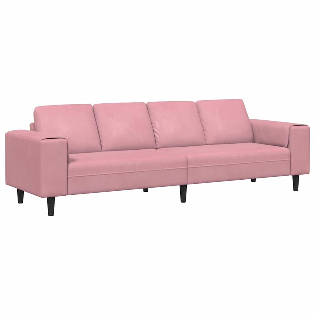 Woonkamer Bank Roze 250 x 77 x 76 cm is nu te koop bij PeponiXL, paradijselijk wonen!