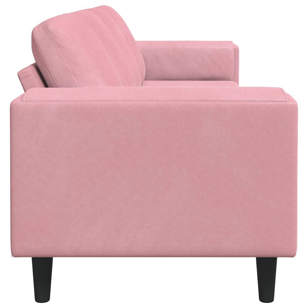 Woonkamer Bank Roze 250 x 77 x 76 cm is nu te koop bij PeponiXL, paradijselijk wonen!