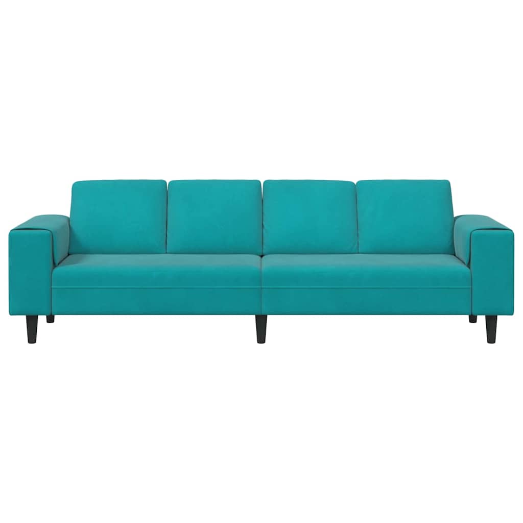 Woonkamer Bank Turquoise 250 x 188 x 76 cm is nu te koop bij PeponiXL, paradijselijk wonen!