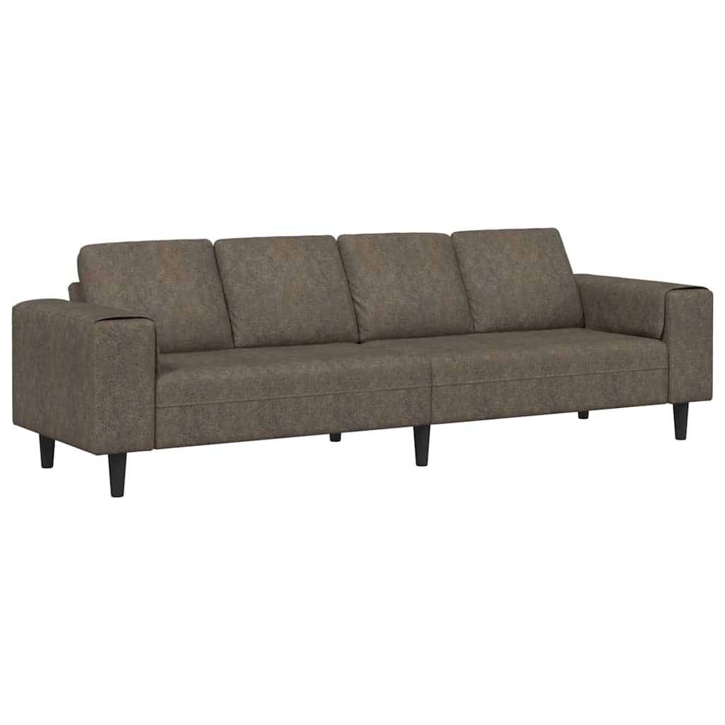 Woonkamer Bank Donkergrijs 250 x 77 x 76 cm is nu te koop bij PeponiXL, paradijselijk wonen!