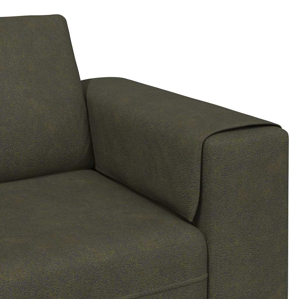 Woonkamer Bank Legergroen 250 x 77 x 76 cm