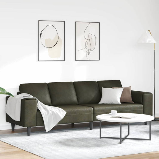 Woonkamer Bank Legergroen 250 x 77 x 76 cm is nu te koop bij PeponiXL, paradijselijk wonen!