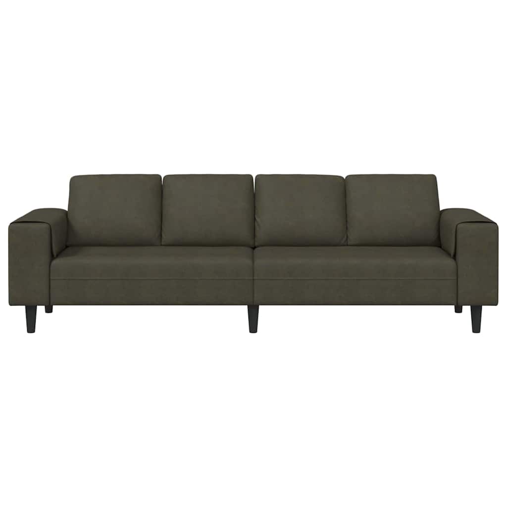Woonkamer Bank Legergroen 250 x 77 x 76 cm
