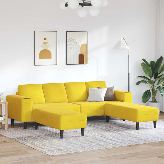 Woonkamer Bank 3 st Geel is nu te koop bij PeponiXL, paradijselijk wonen!