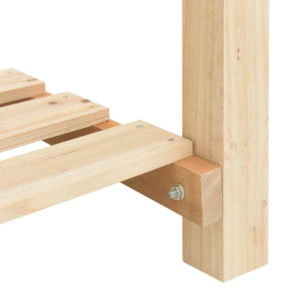 Tuin Bloempot Beige 71 x 37 x 76,5 cm Massief Vurenhout is nu te koop bij PeponiXL, paradijselijk wonen!