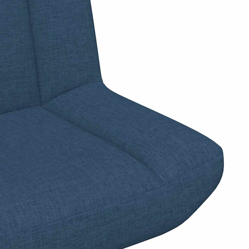 Draaistoel Blauw 63 x 75 x 76 cm Stof is nu te koop bij PeponiXL, paradijselijk wonen!