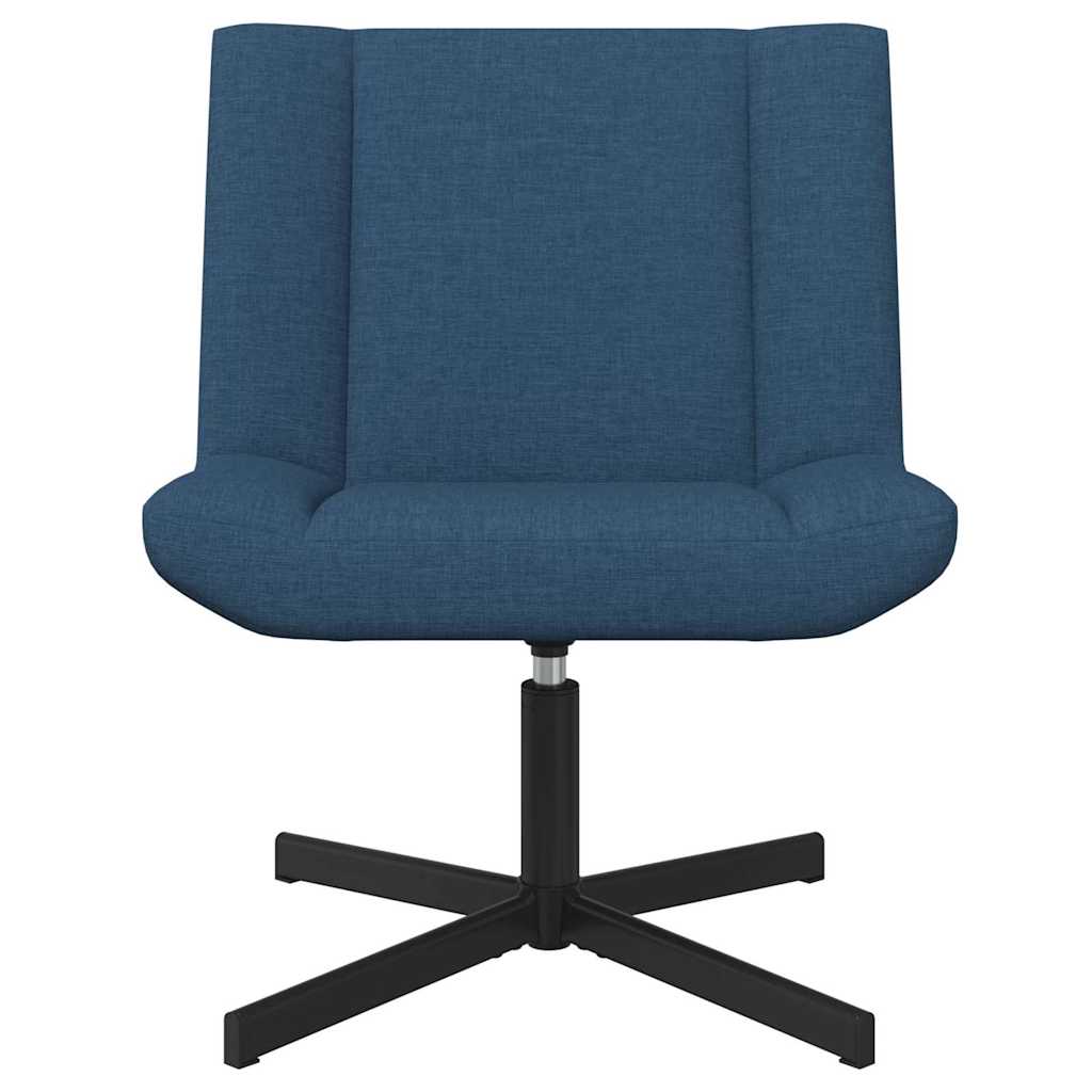 Draaistoel Blauw 63 x 75 x 76 cm Stof is nu te koop bij PeponiXL, paradijselijk wonen!