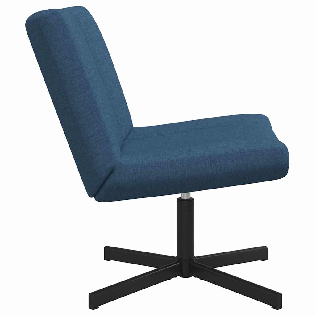 Draaistoel Blauw 63 x 75 x 76 cm Stof is nu te koop bij PeponiXL, paradijselijk wonen!