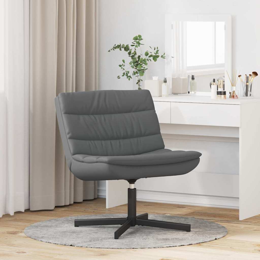 Draaistoel Grijs 63 x 75 x 76 cm PU is nu te koop bij PeponiXL, paradijselijk wonen!