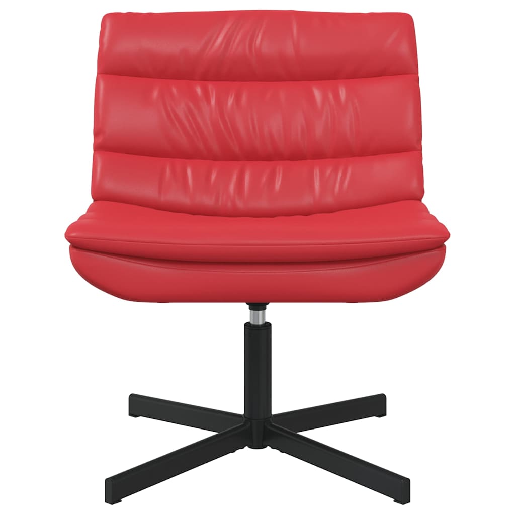 Draaistoel Rood 63 x 75 x 76 cm Kunstleer is nu te koop bij PeponiXL, paradijselijk wonen!