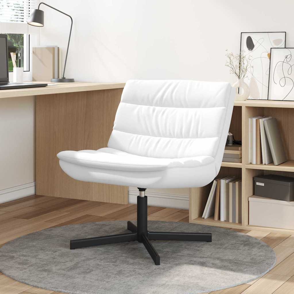 Draaistoel Wit 63 x 75 x 76 cm PU is nu te koop bij PeponiXL, paradijselijk wonen!