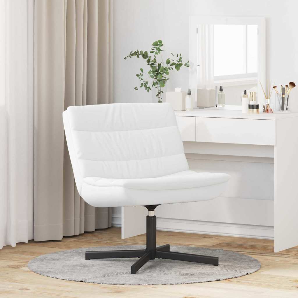 Draaistoel Wit 63 x 75 x 76 cm PU is nu te koop bij PeponiXL, paradijselijk wonen!