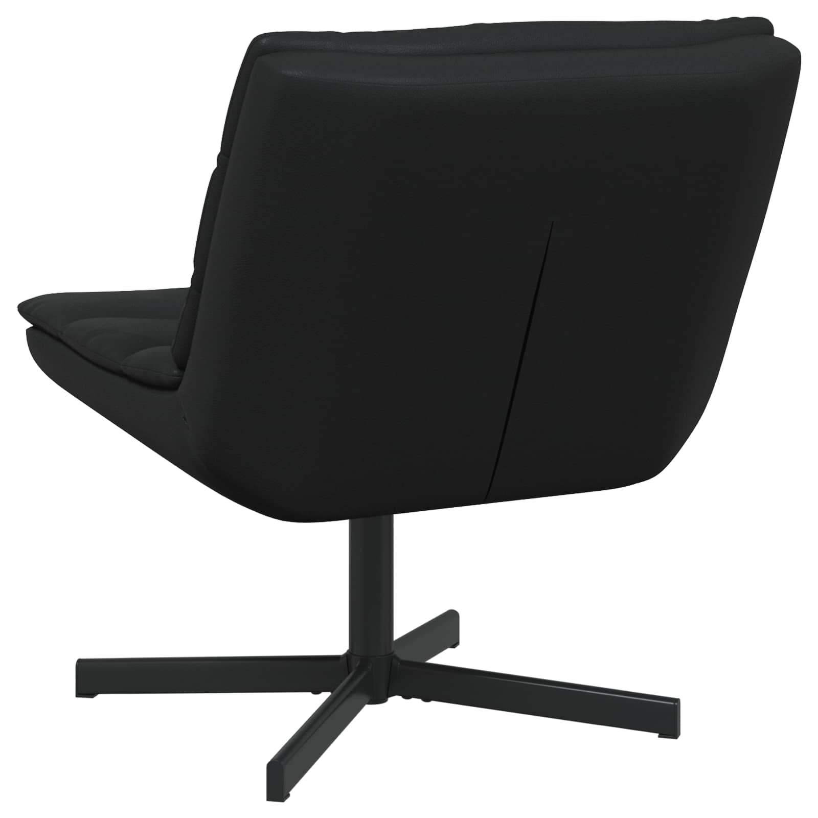 Draaistoel Zwart 63 x 75 x 76 cm Glanzend PU is nu te koop bij PeponiXL, paradijselijk wonen!