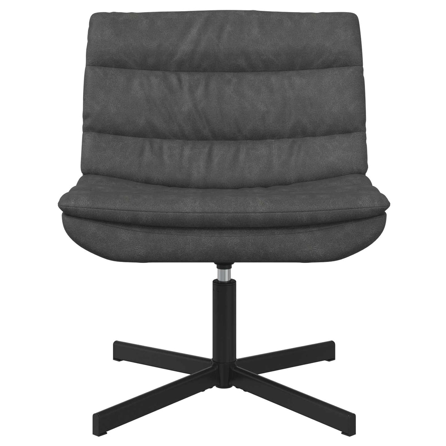 Draaistoel Zwart 63 x 75 x 76 cm Antiek PU is nu te koop bij PeponiXL, paradijselijk wonen!