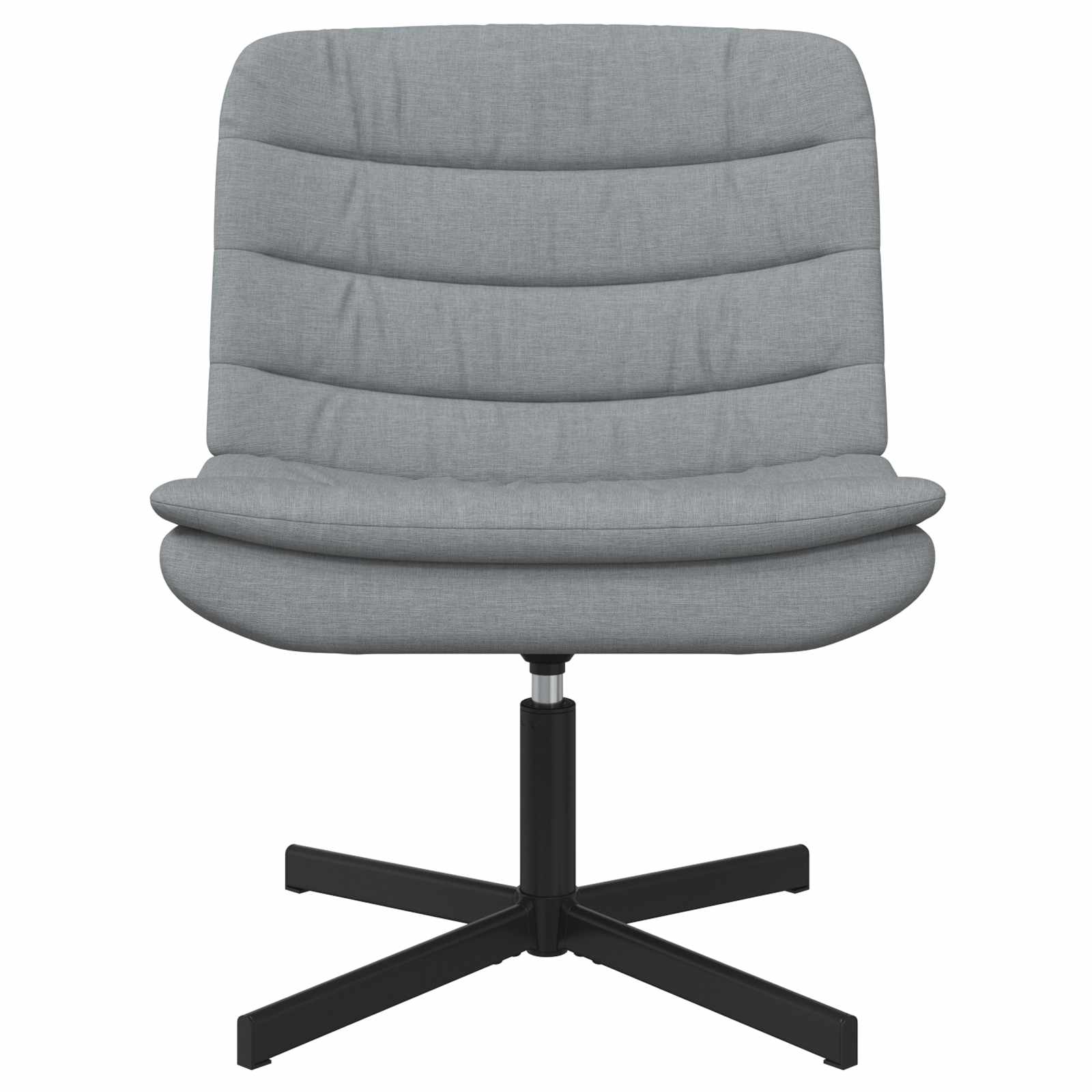 Draaistoel Lichtgrijs 63 x 75 x 76 cm Stof is nu te koop bij PeponiXL, paradijselijk wonen!