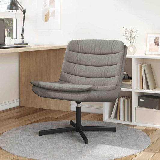 Draaistoel Taupe 63 x 75 x 76 cm Stof is nu te koop bij PeponiXL, paradijselijk wonen!