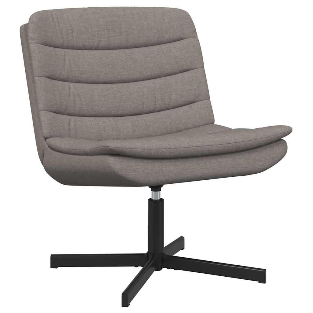 Draaistoel Taupe 63 x 75 x 76 cm Stof is nu te koop bij PeponiXL, paradijselijk wonen!