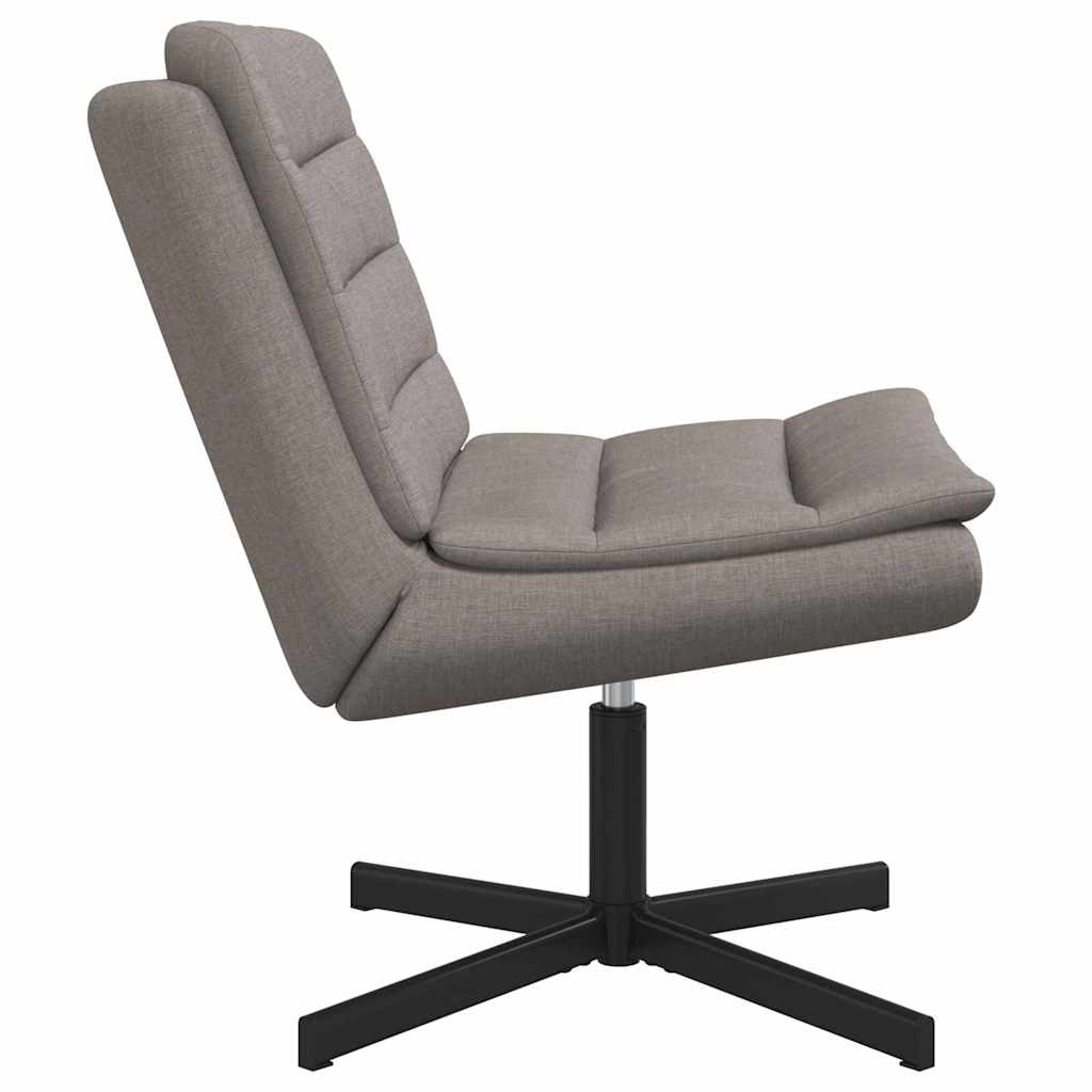Draaistoel Taupe 63 x 75 x 76 cm Stof is nu te koop bij PeponiXL, paradijselijk wonen!