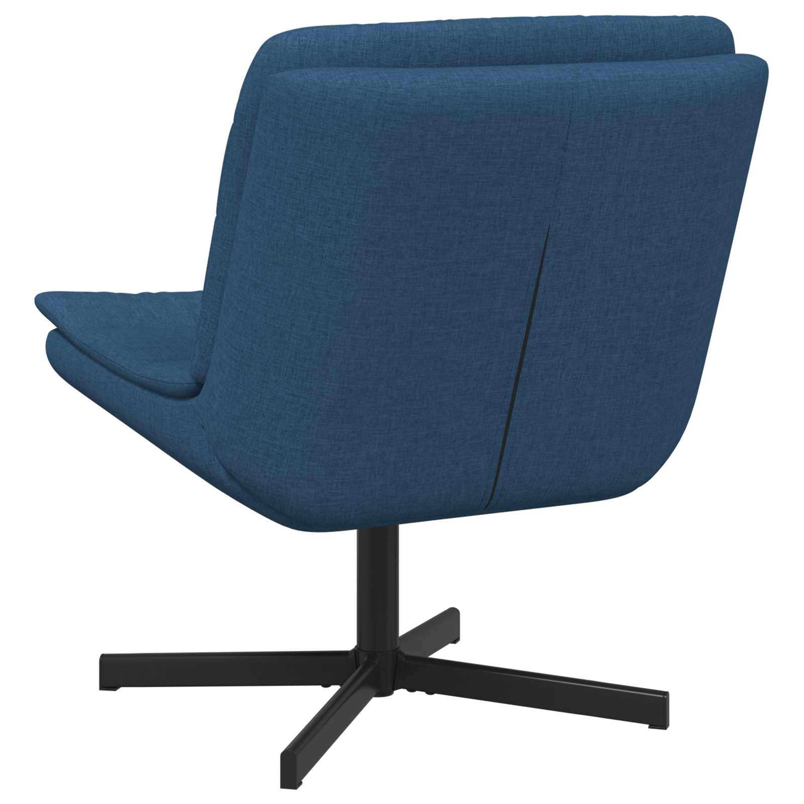 Draaistoel Blauw 63 x 75 x 76 cm Stof is nu te koop bij PeponiXL, paradijselijk wonen!