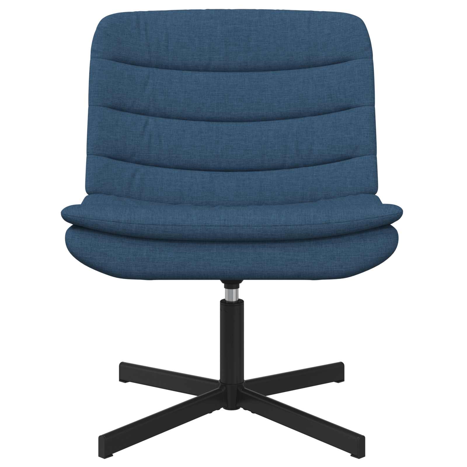 Draaistoel Blauw 63 x 75 x 76 cm Stof is nu te koop bij PeponiXL, paradijselijk wonen!