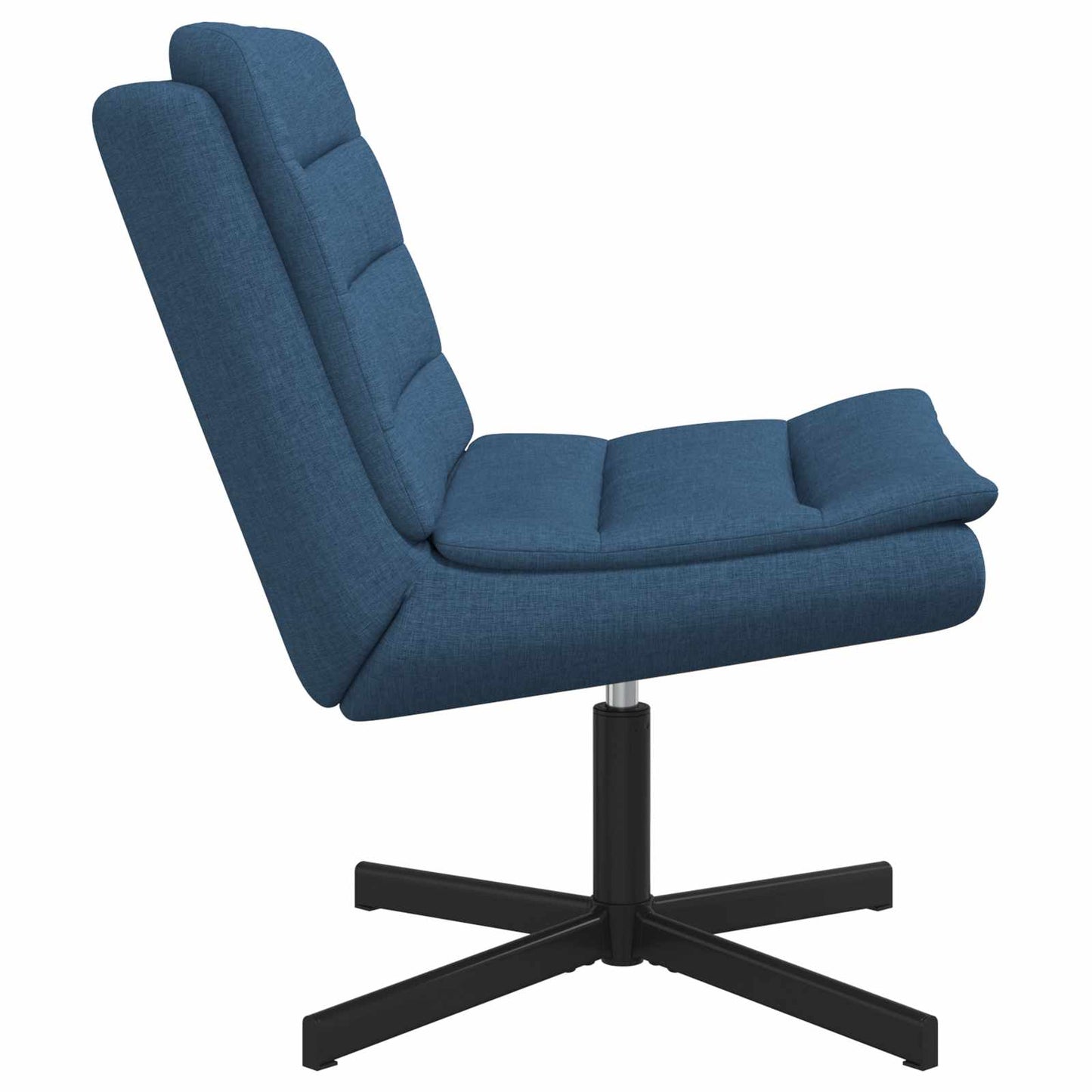 Draaistoel Blauw 63 x 75 x 76 cm Stof is nu te koop bij PeponiXL, paradijselijk wonen!