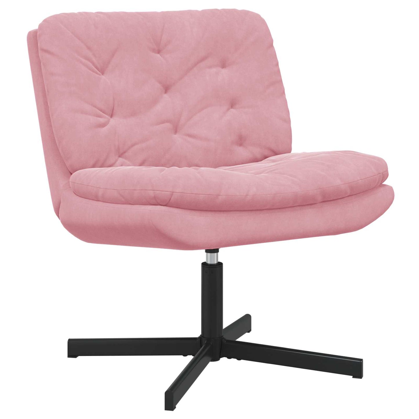 Draaibare Relaxstoel Roze 63 x 75 x 76 cm Fluweel is nu te koop bij PeponiXL, paradijselijk wonen!
