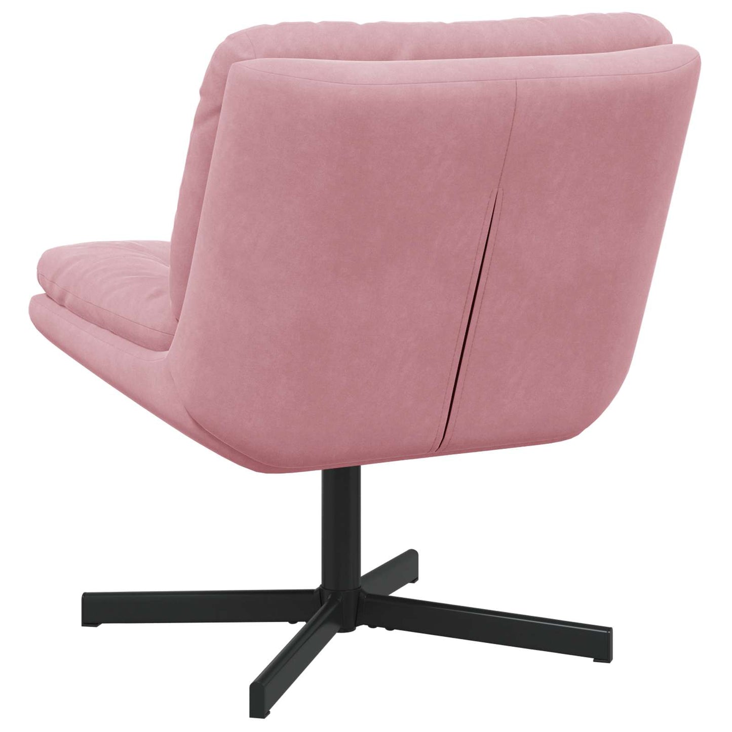 Draaibare Relaxstoel Roze 63 x 75 x 76 cm Fluweel is nu te koop bij PeponiXL, paradijselijk wonen!