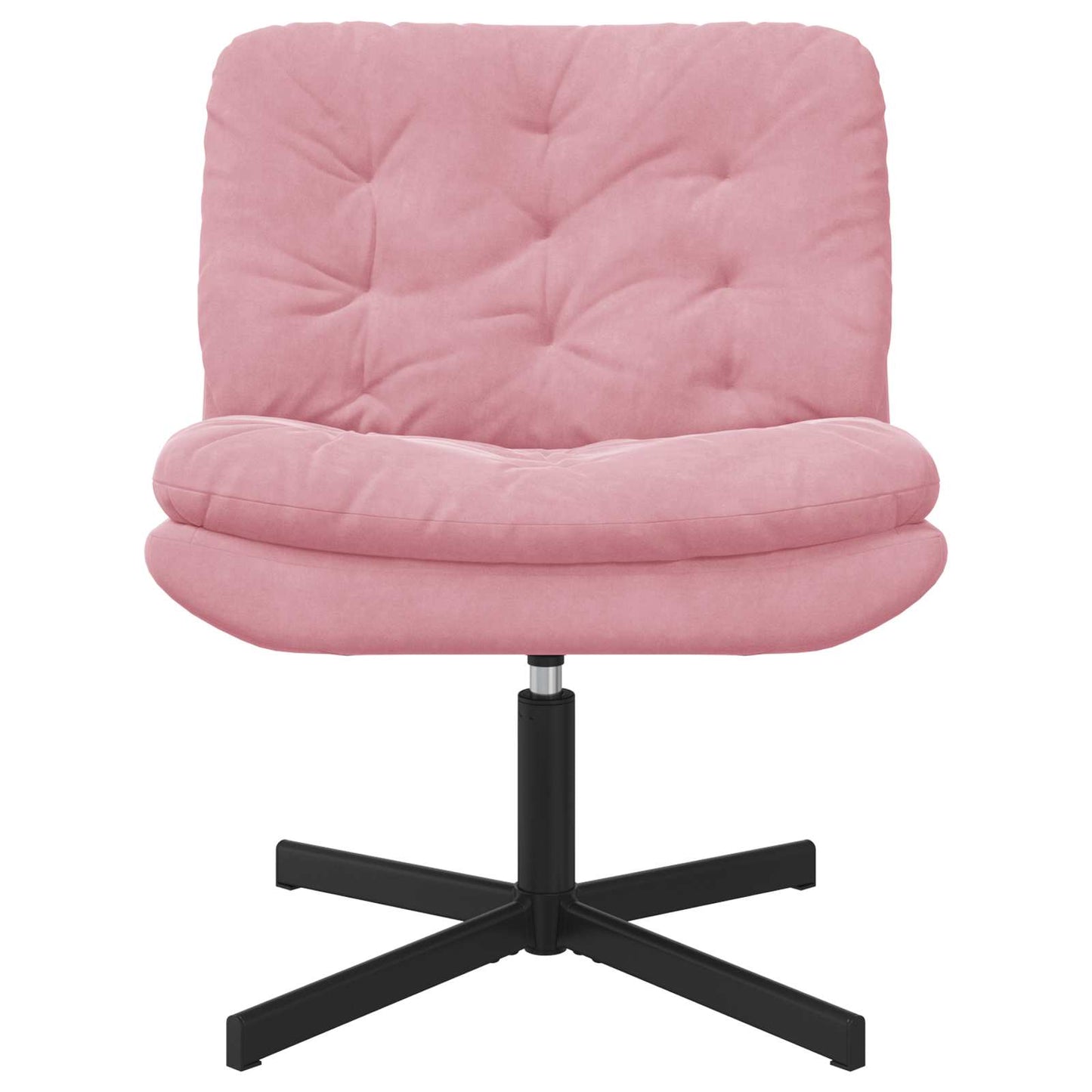 Draaibare Relaxstoel Roze 63 x 75 x 76 cm Fluweel is nu te koop bij PeponiXL, paradijselijk wonen!