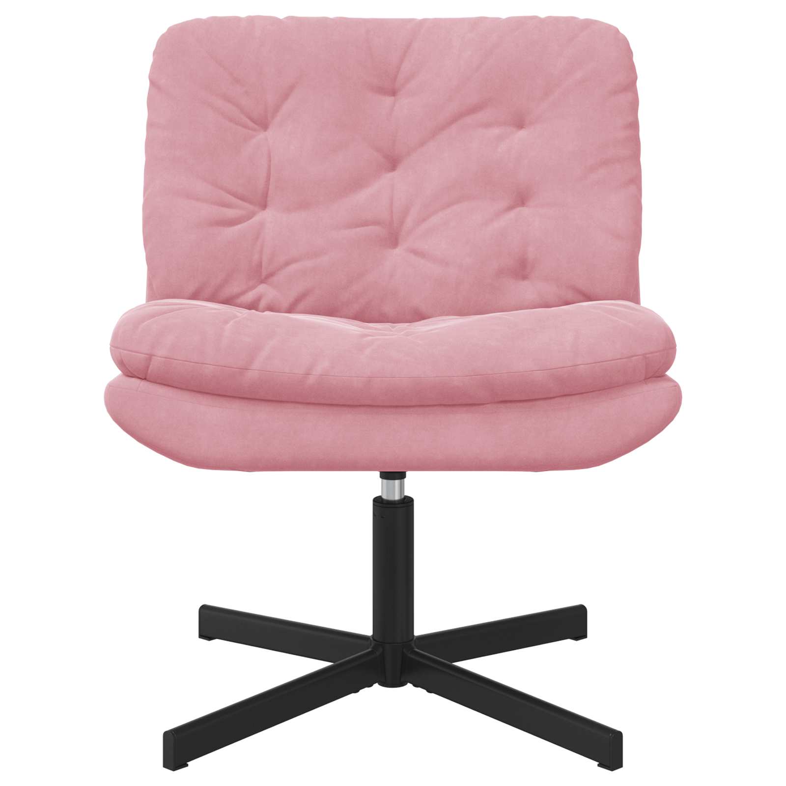 Draaibare Relaxstoel Roze 63 x 75 x 76 cm Fluweel is nu te koop bij PeponiXL, paradijselijk wonen!