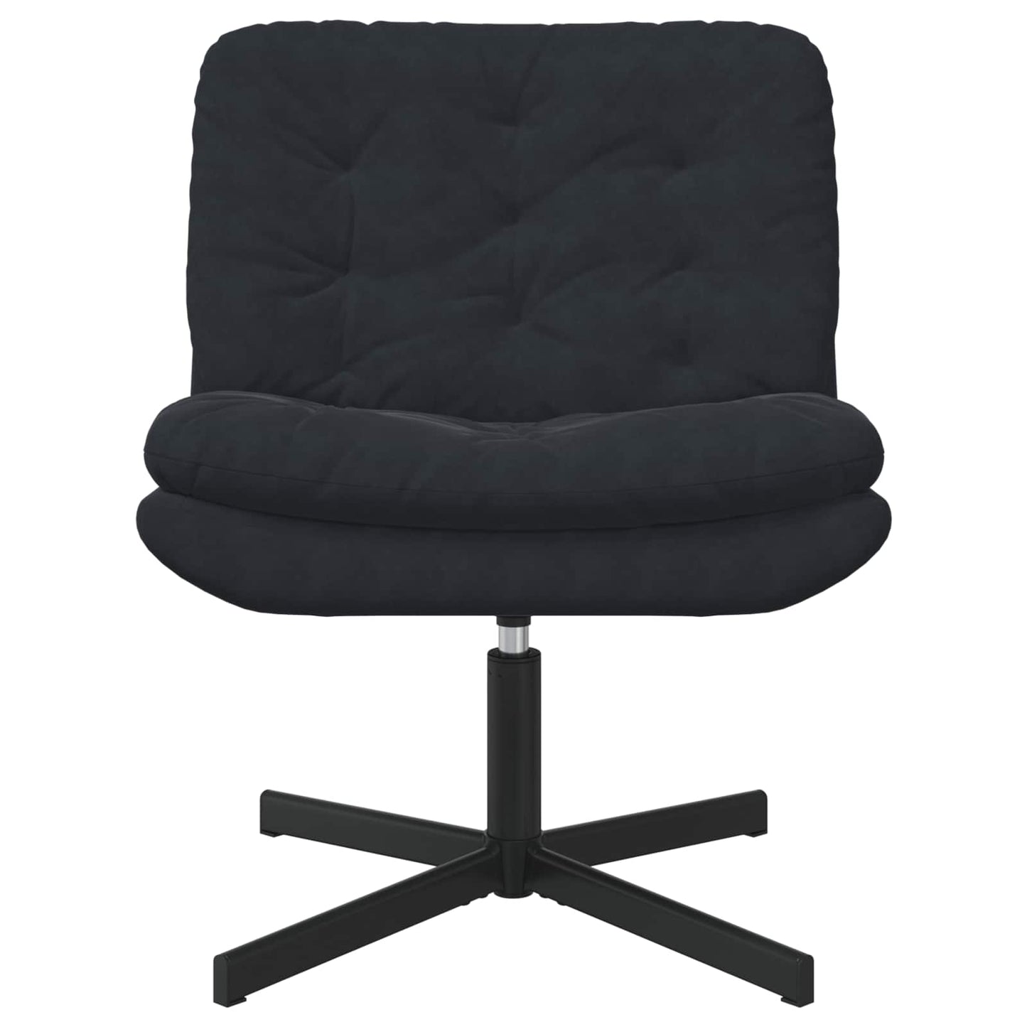 Draaibare Relaxstoel Zwart 63 x 75 x 76 cm Fluweel is nu te koop bij PeponiXL, paradijselijk wonen!